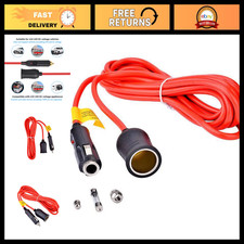 Car Power Adapter Extender 3.6m Cable 12V 24V Auto Charger Cigar Lighter Socket picture