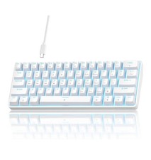 TMKB 60% Mechanical Gaming Keyboard, LED Backlit, 68 Keys, T68SE with Red picture
