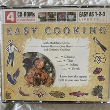 ARC Media Easy Cooking 4-CD Set PC/Mac Chinese Thai Indian Greek English picture