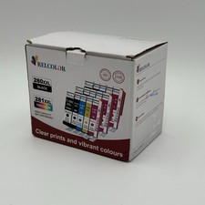 RELCOLOR 280XXL 281XXL 15 Pack Ink Cartridges for Canon PGI CLI New Open Box picture