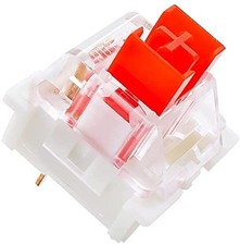 Red Switches 3 Pin Key Switch Cherry MX Equivalent DIY Replaceable 32 PCS picture