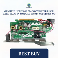 Geniune HP RP5800 MacGyver PCIE Riser Card Plug-In Module 638944-001 640266-00 picture