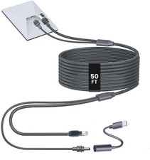 Starlink Mini Ethernet Cable 50FT/15M, 2-in-1 Power and Data Starlink Mini Power picture