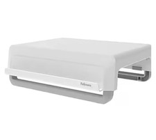 Fellowes Breyta Monitor Stand White Adjustable Ergonomic Riser Desk Organizer picture