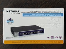 NETGEAR XS512EM 12-Port 10G Multi-Gigabit Ethernet Smart Managed Plus Switch picture