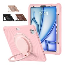 Ripple Shockproof 360° Rotation Handle Stand Case for iPad Air 13 Inch M2 M3 M4 picture