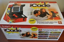SEALED Ion iCade Video Table Top Arcade Bluetooth Cabinet For iPad & Tablets picture