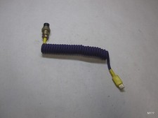 Single Drop Coil USB-C to YC8 Keyboard Cable - Purple picture
