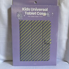 NEW Kids Universal Tablet Case Fits Tablet Sizes 7–11 in. Purple & Green picture