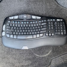 Logitech K350 Wireless Keyboard NO USB Receiver Dongle Great Condition picture