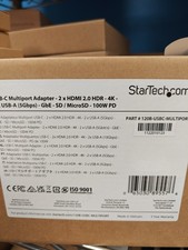 Brand New StarTech.com USB C Multiport Adapter Dual HDMI 4K picture