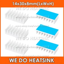14x30x8mm Heatsink Radiator Electronics Cooler With Thermal Pad for DIP IC CPU picture