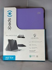 P8. Speck Balance Folio Case for Apple iPad (10.9-inch) - Ube Purple - New picture