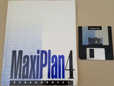 MaxiPlan4 v4.09 Spreadsheet ©1992 The Disc Company Commodore Amiga ManProgamDisk picture