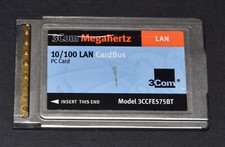 3Com Megahertz 10/100 Ethernet CardBus PC Card *Used* 3CCFE575BT picture