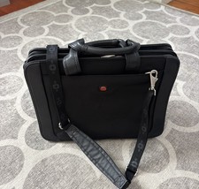Swiss Army Double Laptop Bag In Black picture
