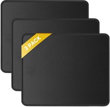 3 Pack Mouse Pad with Stitched Edge, Comfortable Mouse Pads with Non-Slip Rubber picture