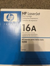 HP Invent HP Laserjet Print Cartridge 16a Series 5200 Q7516a Black picture