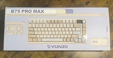 Yunzii B75 Pro Max 75% Mechanical Keyboard Tri-Mode QMK VIA Knob TFT Screen picture