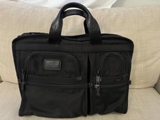 Tumi Alpha 2 Ballistic Nylon Slim Laptop Briefcase 26114DH Black (No Strap) picture