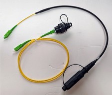 OptiTap Hardened Male/Female Connector to SC/APC Test Jumpers Singlemode picture