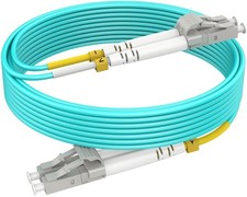 -OM4 LC LC Fiber Patch Cables MMF Multimode, 65ft/20m picture