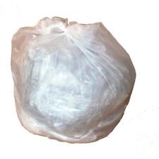 4 Gallon Garbage Bags, High Density: Clear, 6 Micron, 17x18, 100 Bags. picture