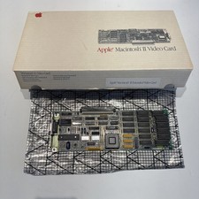 Apple Macintosh II Extended Video Card 820-0198-C 630-0153 NuBus w/ Box Vintage picture