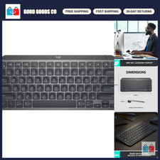 Wireless Illuminated Mini Keyboard - Compact, Sleek Design, Backlit Keys, Graphi picture
