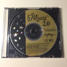 Vintage Softkey MPC WIZARD 2.0 Test Tune Up Disc for Windows CD picture