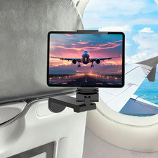 Airplane Tablet Holder Mount, 360° Adjust, Not for Tablets over 12