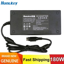 Original Huntkey HKA18019095-7A 19V 9.47A 180W 4PIN Adapter Power Supply Charger picture
