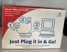 NEW & Sealed Actiontec Modem Kit from AOL EX56012-04 Item #14273 Online Internet picture