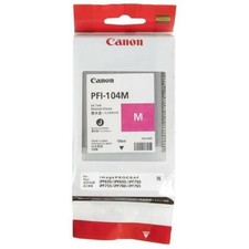 GENUINE Canon PFI-104 Magenta for imagePROGRAF iPF650 iPF655 iPF750 iPF760 picture