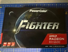 PowerColor Fighter AMD Radeon RX 6600 8GB GDDR6 PCIe 4.0 HDMI/DP DX12 picture