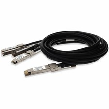 AddOn MSA and TAA Compliant 400GBase-CU QSFP-DD 400G to 4xQSFP56 100G PAM-4 picture