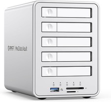 ORICO 5 Bay USB C Docking Station 10Gbps for 2.5”SATA HDDs and SSDs 40TB picture