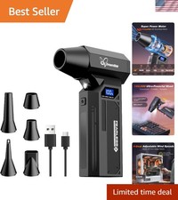 150,000 RPM Electric Air Duster - Cordless 4-Speed Blower with LED Display picture