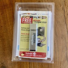 Picture Keeper Automatic USB Backup Device Damaged  Box Home Edition 8 gb picture