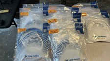 Cable Matters 5-Pack 5ft Cat6 550MHz UTP RJ-45 Ethernet Patch Cables Blue/White picture