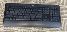 Logitech K540 Unifying Wireless Keyboard Matte Black NO DONGLE picture