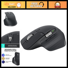 Wireless Performance Mouse - Ergonomic Design, Bluetooth & USB Receiver, Graphit picture