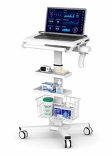 MB-C07 Height Adjustable, Anti-Theft, Anti-Slip Medical Laptop Workstation Tr... picture
