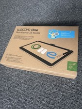 Wacom One Pen Display 13 Touch Drawing Graphics Tablet DTH134W0A  Brand New picture