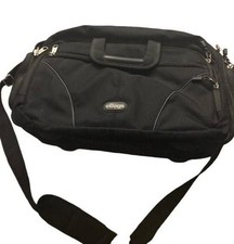 New -  eBags Professional Laptop Briefcase Messenger Bag Black 15-17” Travel picture