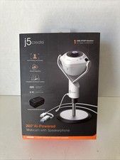 j5create 360 All Around AI-Powered Conference Room Camera with White  picture