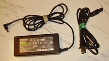 Genuine OEM PCGA-AC19V3 AC Power Adapter 19.5V 4.1A 80W for SONY Vaio Laptop picture