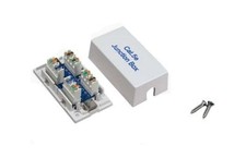 CAT 5E CAT5E Junction Box Type 110 Punch Down Ethernet Network Extender Adapter picture