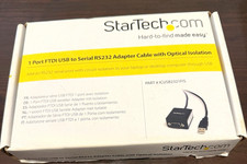 StarTech.com ICUSB2321FIS FTDI USB-A to RS-232 Adapter, 4ft picture
