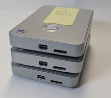 (3) Used 1TB G-Drive USB3/Thunderbolt2 Portable External Hard Drives picture